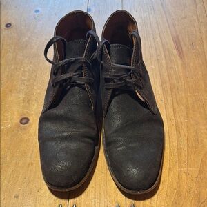 John Varvatos brown suede chukka size 10
